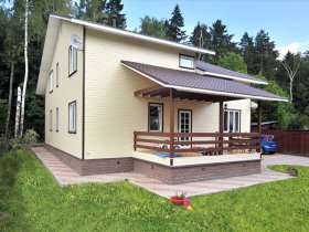 Каркасный дом 19