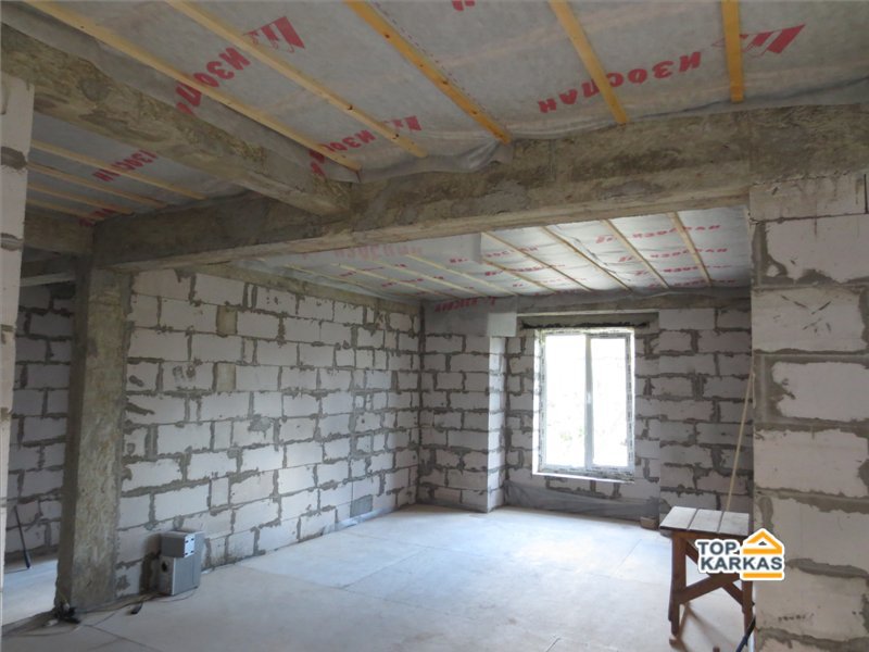 Дом из газосиликата. Внутренние стены