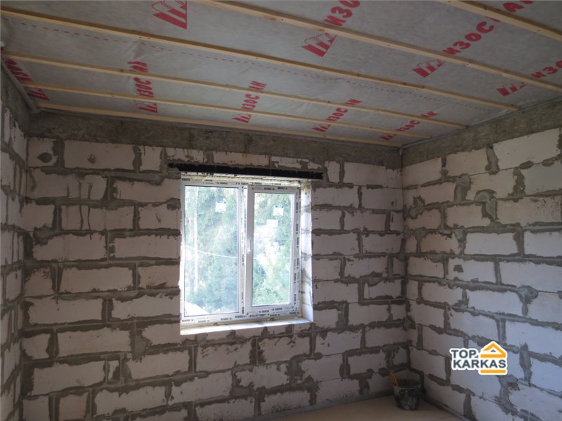 Дом из газосиликата. Внутренние стены