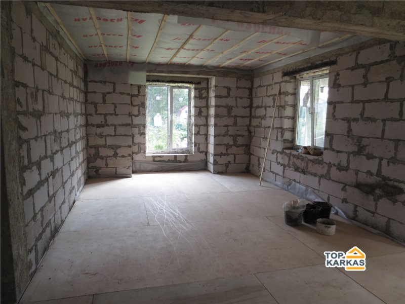 Дом из газосиликата. Внутренние стены